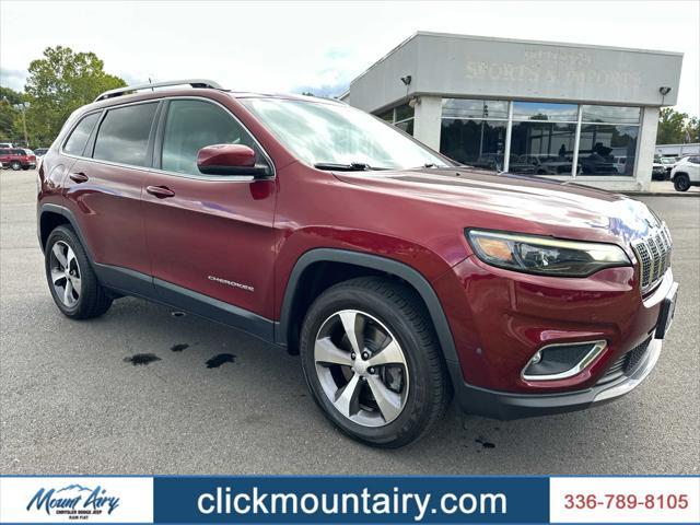 used 2021 Jeep Cherokee car, priced at $21,884