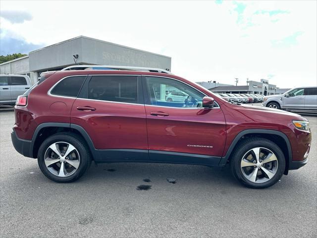 used 2021 Jeep Cherokee car, priced at $21,884