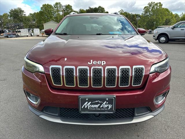 used 2021 Jeep Cherokee car, priced at $21,884