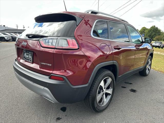 used 2021 Jeep Cherokee car, priced at $21,884