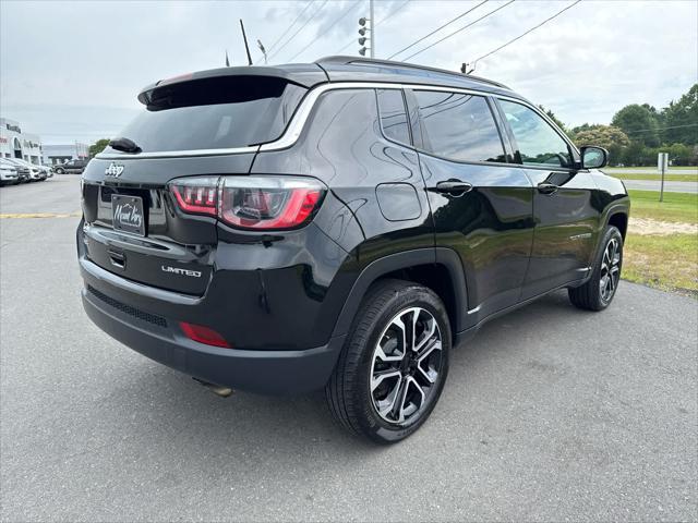 used 2022 Jeep Compass car, priced at $23,697