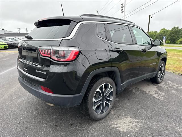used 2022 Jeep Compass car, priced at $23,999