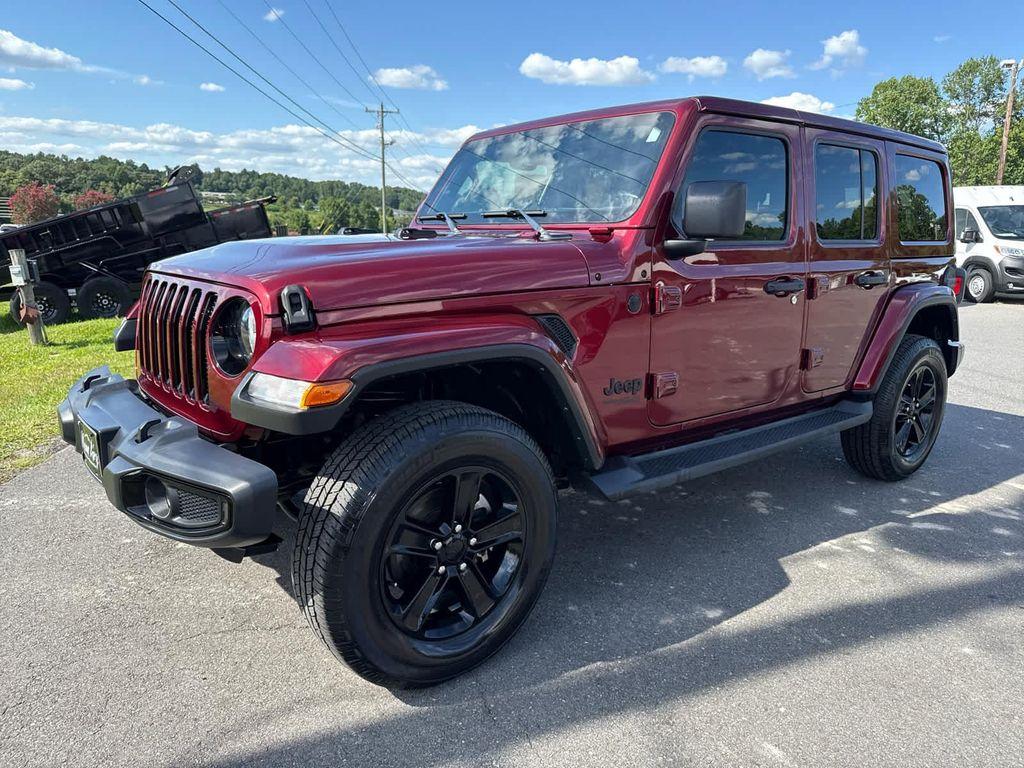 used 2021 Jeep Wrangler Unlimited car, priced at $26,697