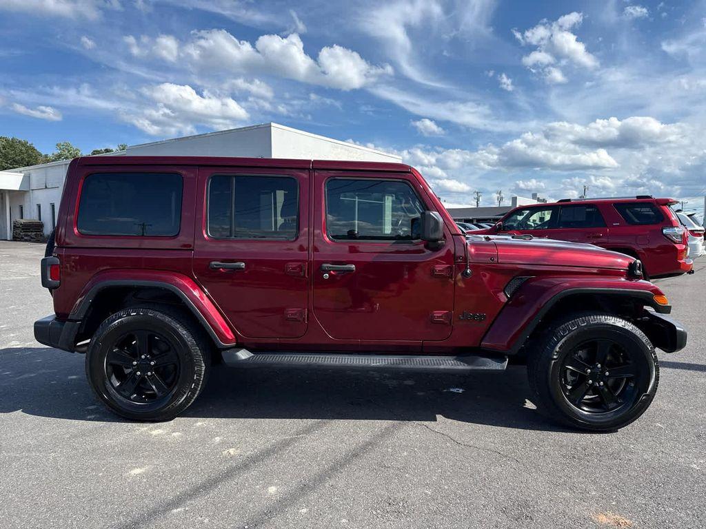 used 2021 Jeep Wrangler Unlimited car, priced at $26,697