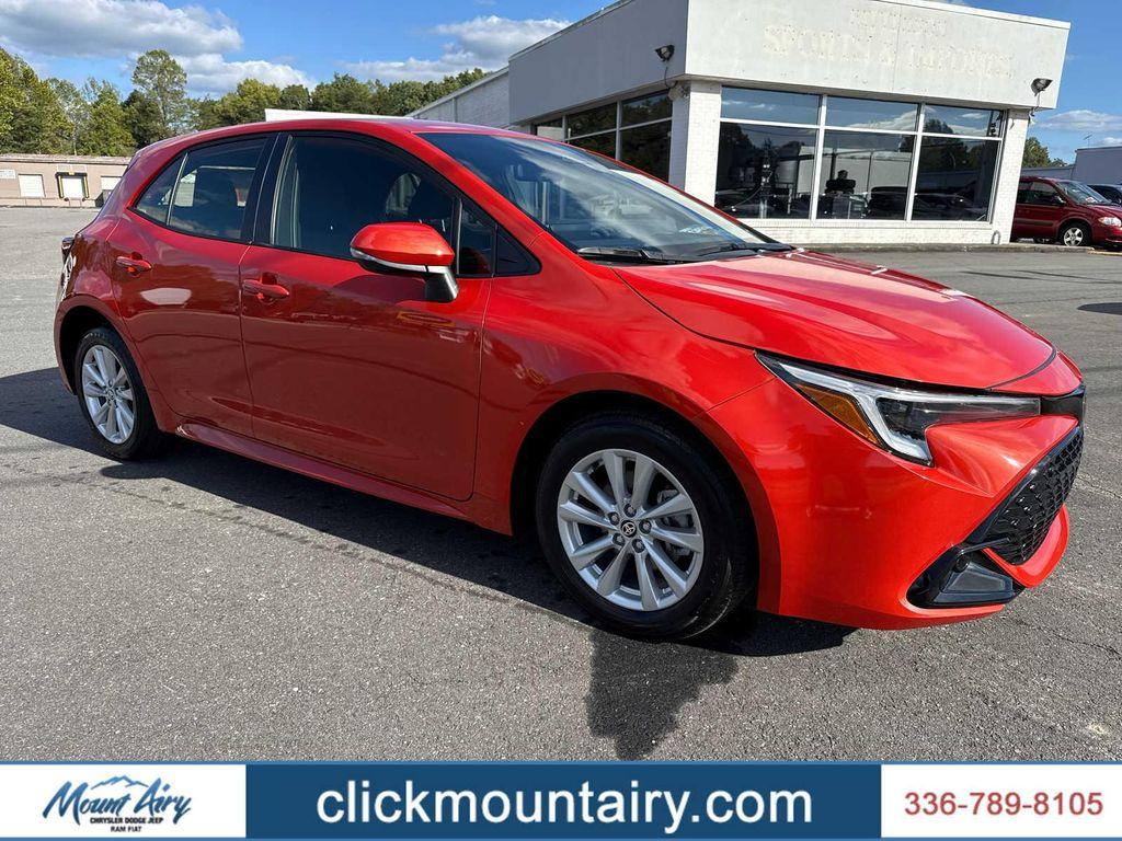 used 2025 Toyota Corolla Hatchback car, priced at $24,697