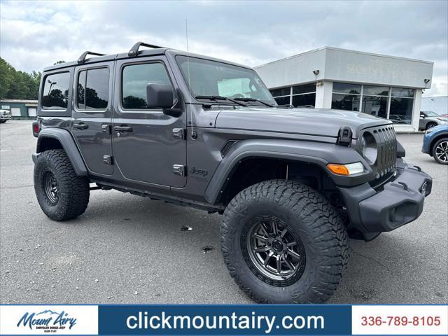 used 2021 Jeep Wrangler Unlimited car, priced at $38,997