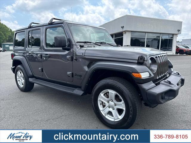 used 2021 Jeep Wrangler Unlimited car, priced at $30,997