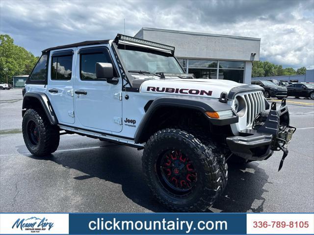 used 2020 Jeep Wrangler Unlimited car, priced at $38,797