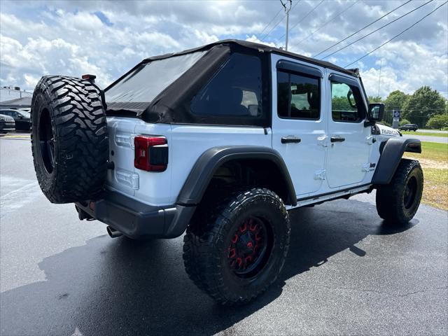 used 2020 Jeep Wrangler Unlimited car, priced at $38,697