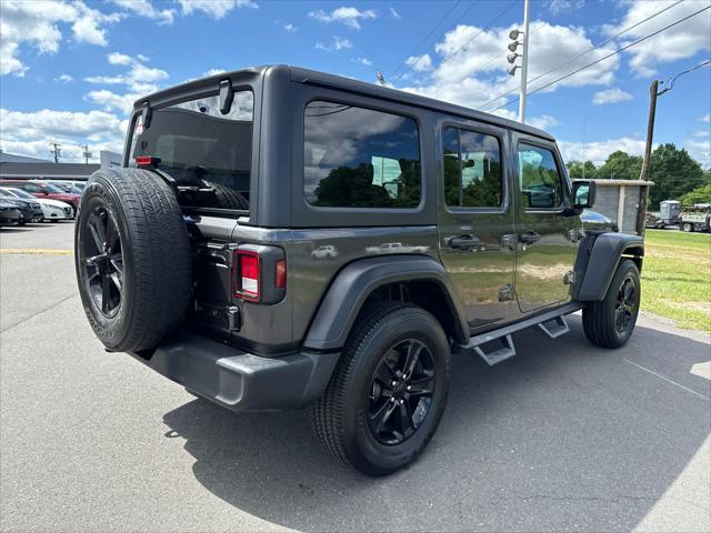 used 2020 Jeep Wrangler Unlimited car, priced at $29,397