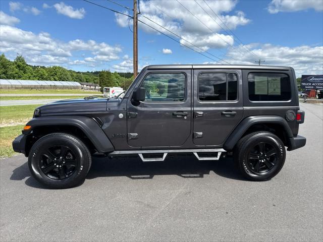 used 2020 Jeep Wrangler Unlimited car, priced at $29,397