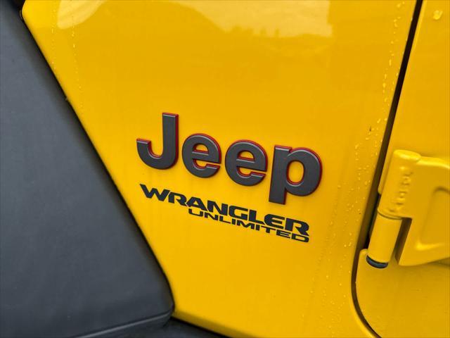 used 2020 Jeep Wrangler Unlimited car, priced at $34,999