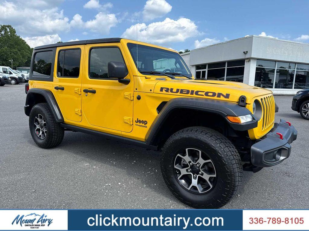 used 2020 Jeep Wrangler Unlimited car, priced at $33,497