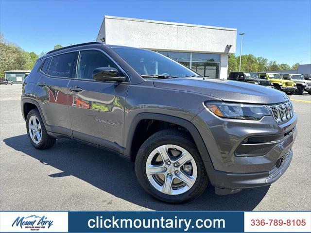 used 2023 Jeep Compass car, priced at $28,432