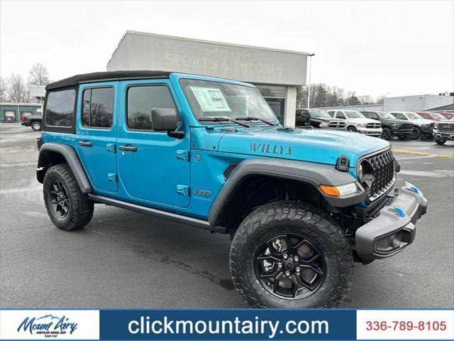 new 2024 Jeep Wrangler 4xe car, priced at $57,053