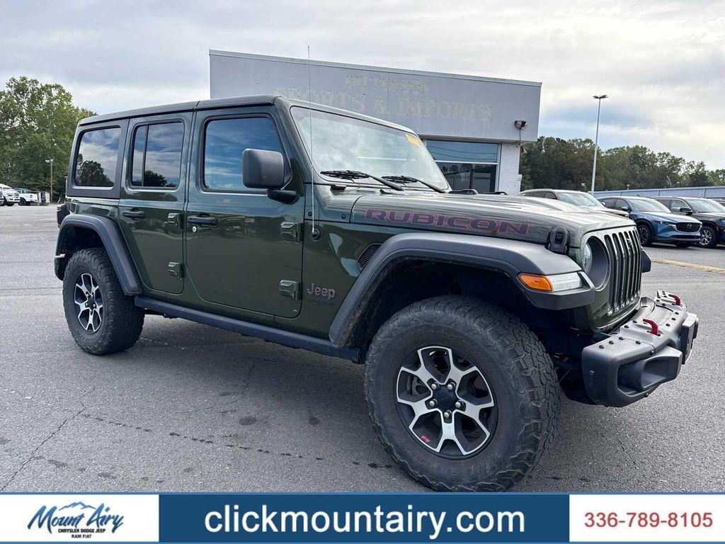 used 2021 Jeep Wrangler Unlimited car, priced at $36,999