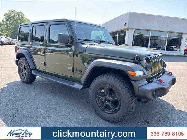 used 2021 Jeep Wrangler Unlimited car, priced at $31,797