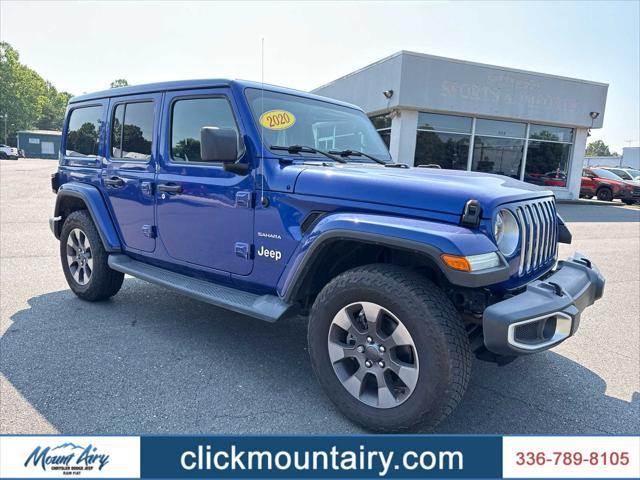 used 2020 Jeep Wrangler car, priced at $33,999
