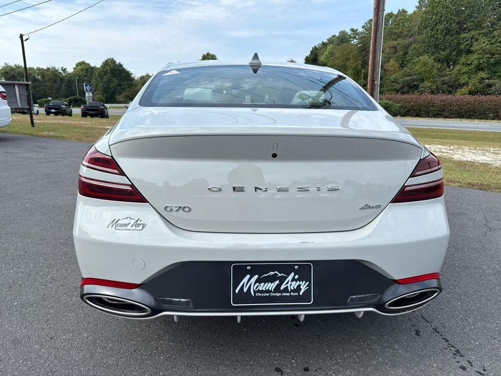 used 2024 Genesis G70 car, priced at $30,797