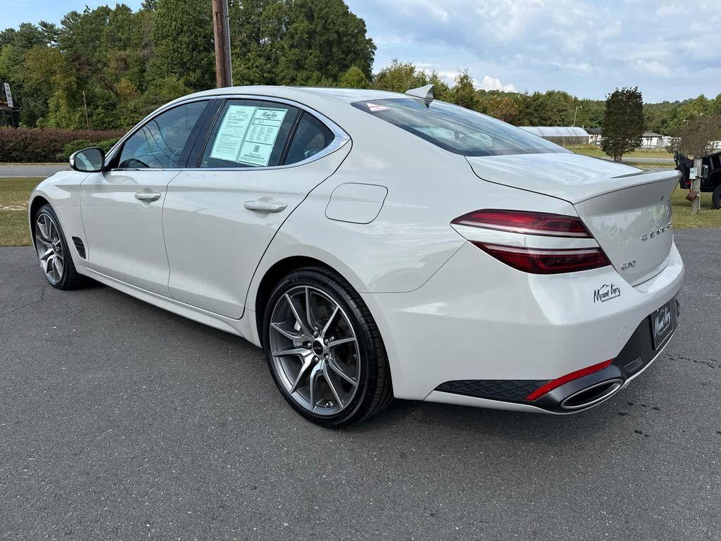 used 2024 Genesis G70 car, priced at $30,797