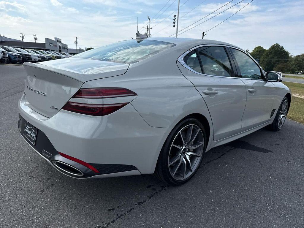 used 2024 Genesis G70 car, priced at $30,797