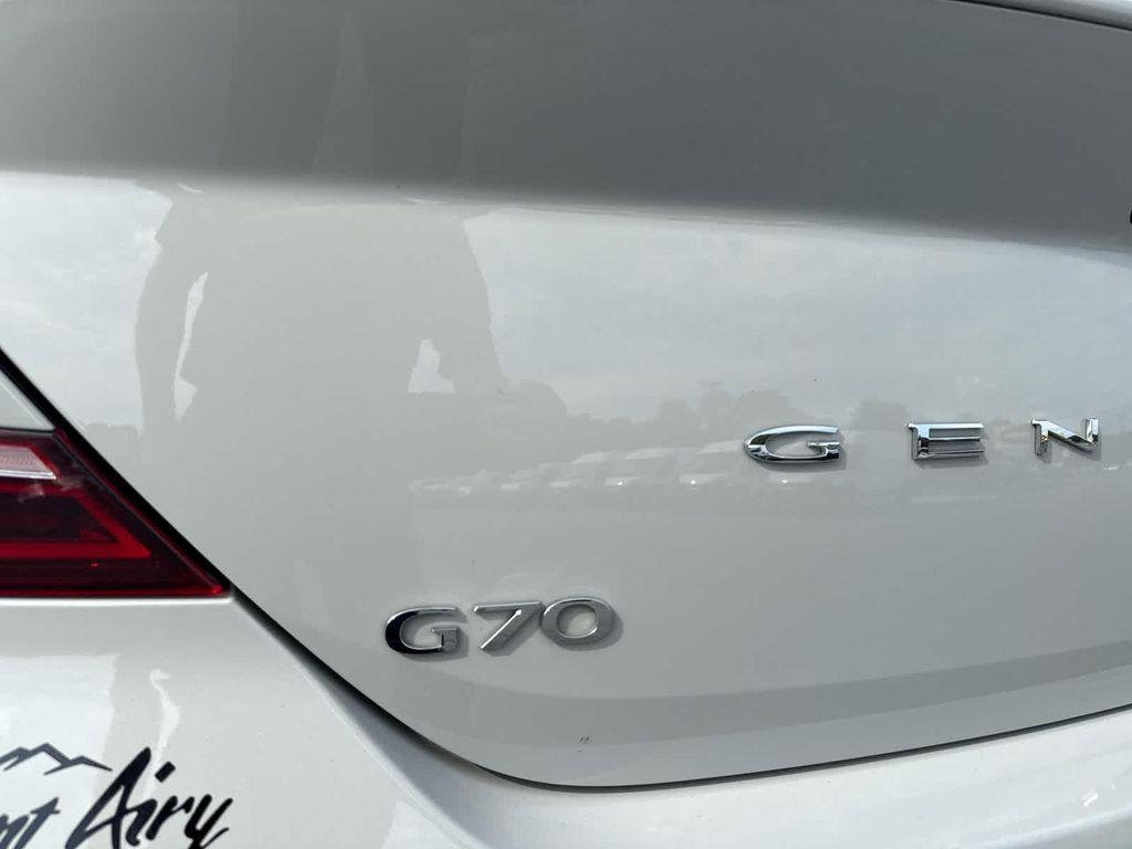 used 2024 Genesis G70 car, priced at $30,797