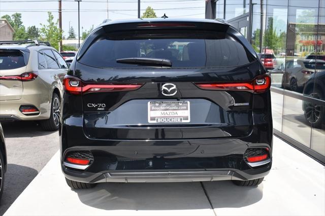 new 2025 Mazda CX-70 PHEV car, priced at $54,995