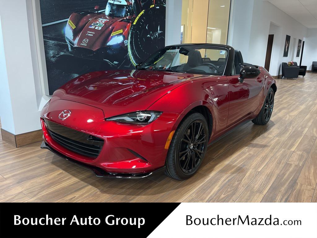 new 2025 Mazda MX-5 Miata car, priced at $34,202
