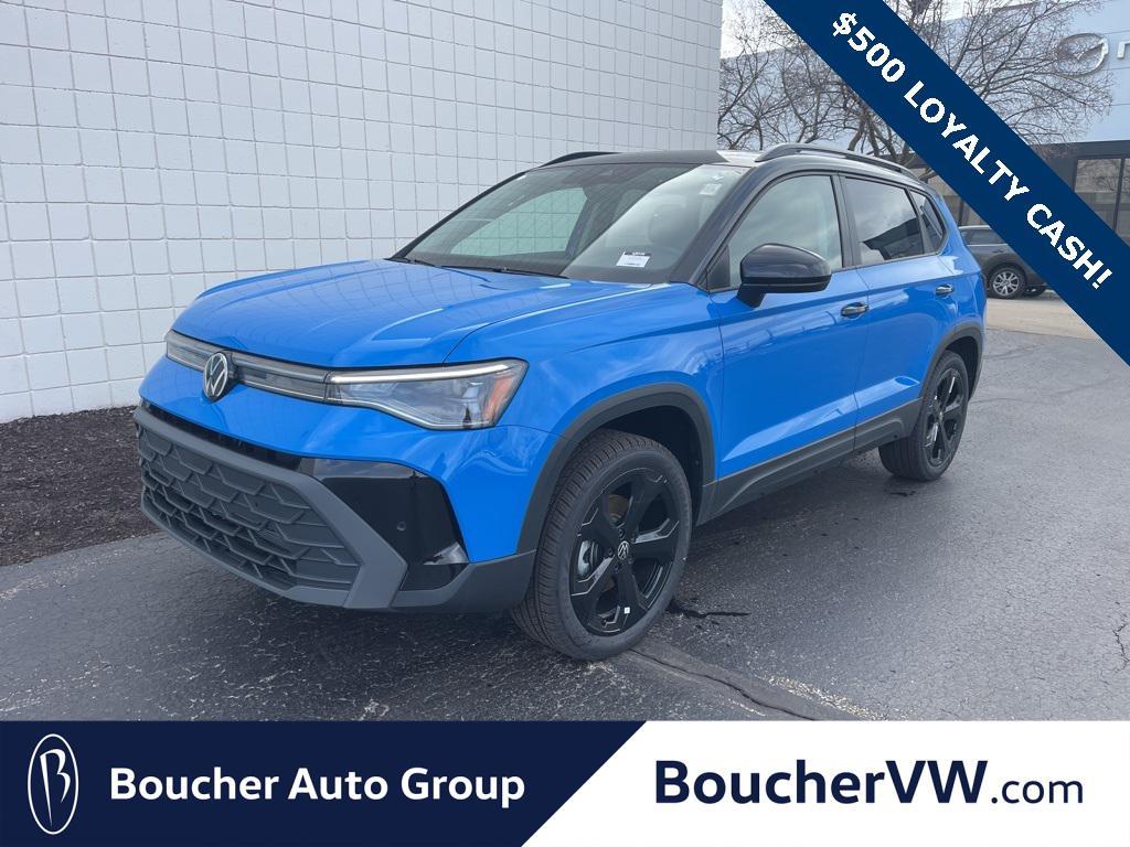 new 2025 Volkswagen Taos car, priced at $33,228