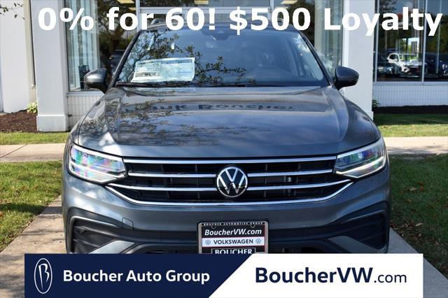 new 2024 Volkswagen Tiguan car, priced at $30,596