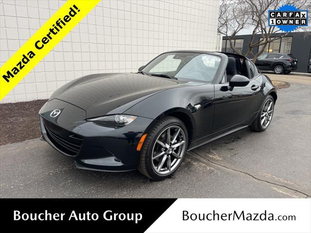 used 2023 Mazda MX-5 Miata RF car, priced at $33,995