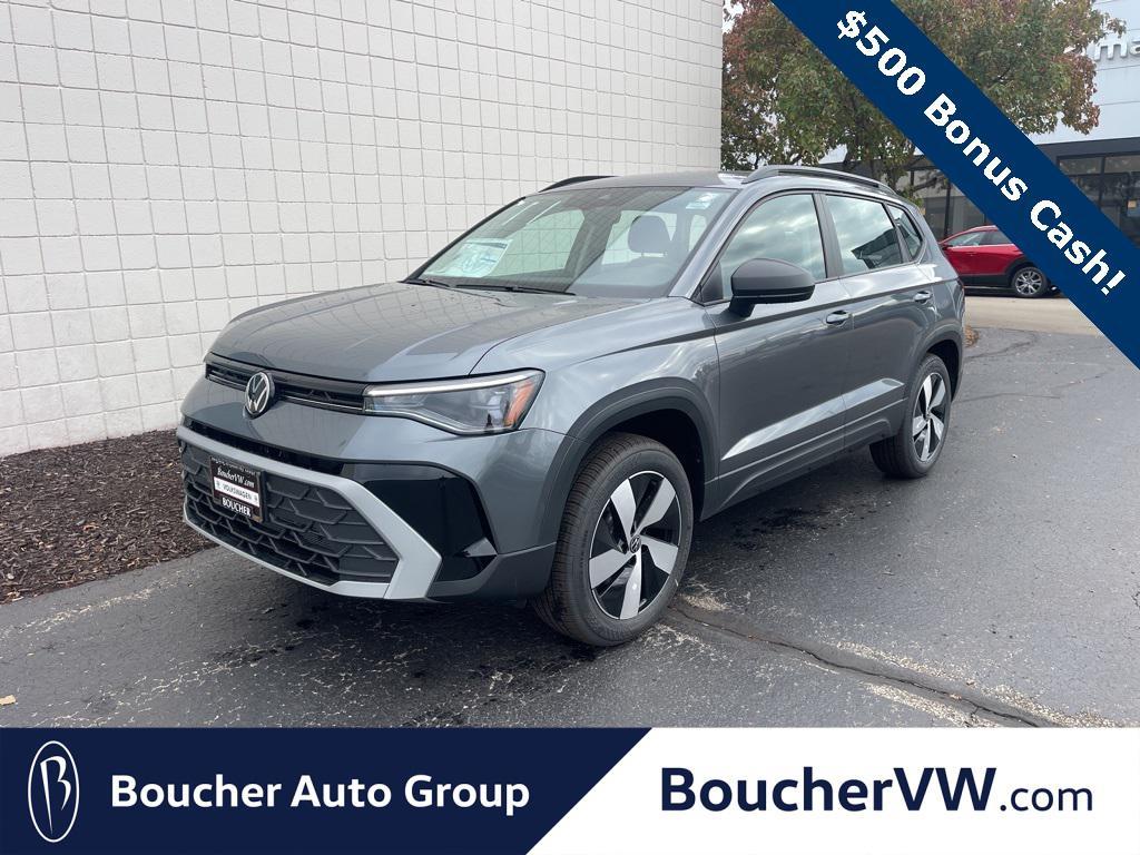 new 2025 Volkswagen Taos car, priced at $27,800