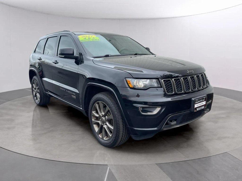 used 2017 Jeep Grand Cherokee car, priced at $16,418