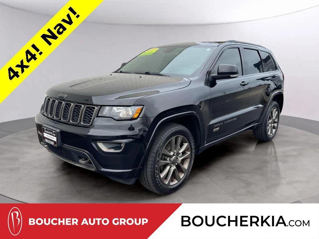 used 2017 Jeep Grand Cherokee car, priced at $16,418