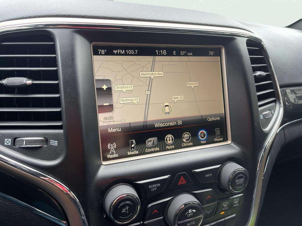 used 2017 Jeep Grand Cherokee car, priced at $16,418