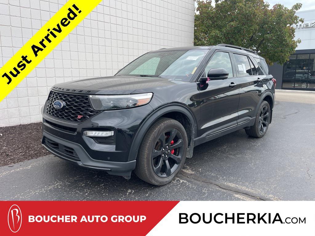 used 2022 Ford Explorer car, priced at $38,335