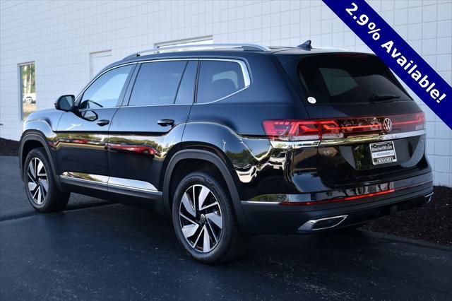 new 2024 Volkswagen Atlas car, priced at $46,443