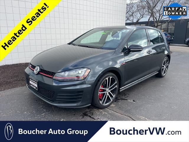 used 2017 Volkswagen Golf GTI car, priced at $14,995