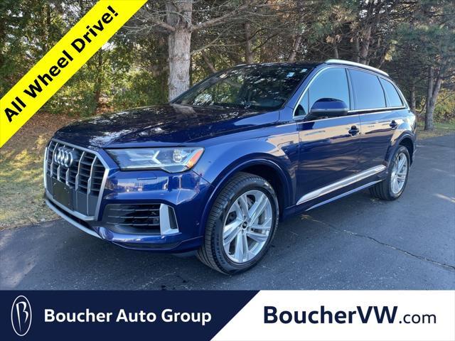 used 2021 Audi Q7 car, priced at $34,487