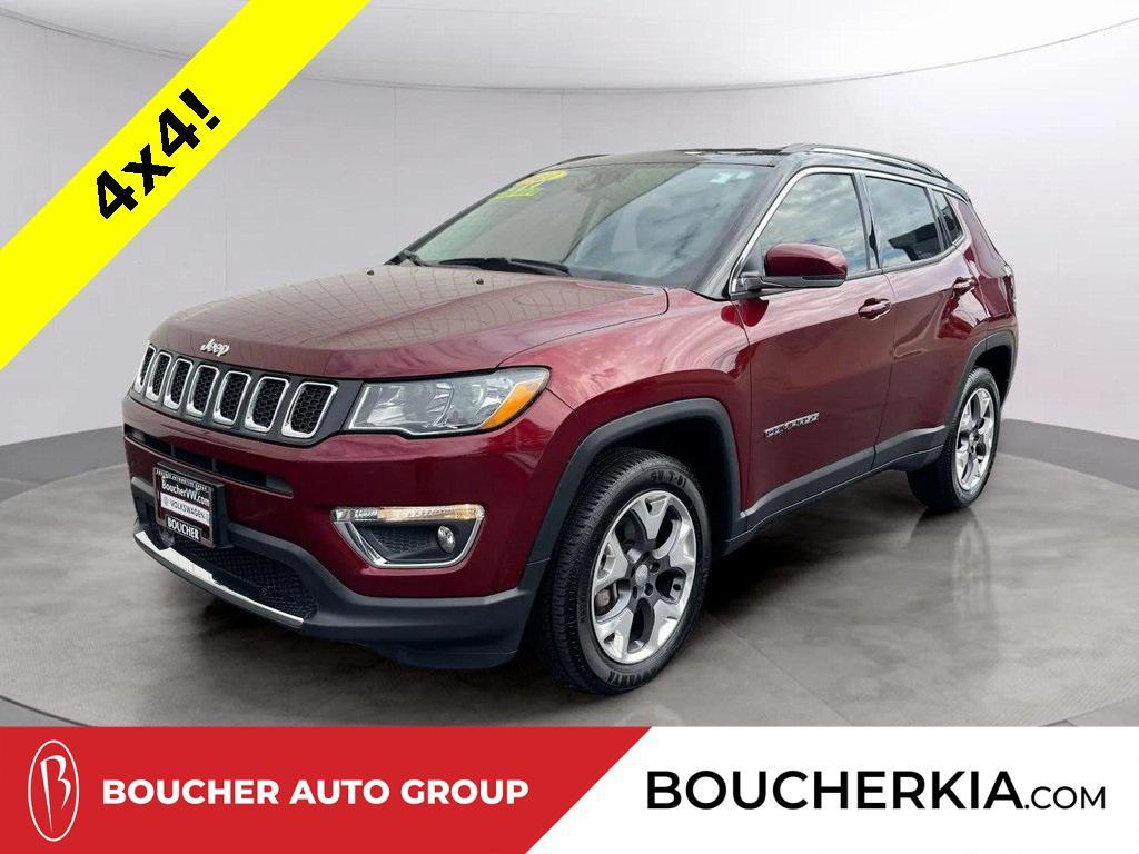used 2021 Jeep Compass car, priced at $21,345