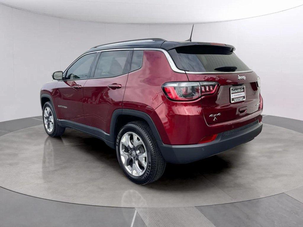 used 2021 Jeep Compass car, priced at $21,345