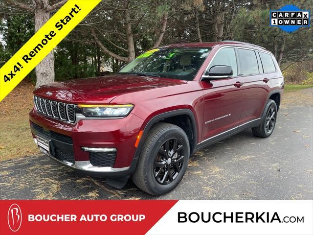 used 2021 Jeep Grand Cherokee L car, priced at $33,995