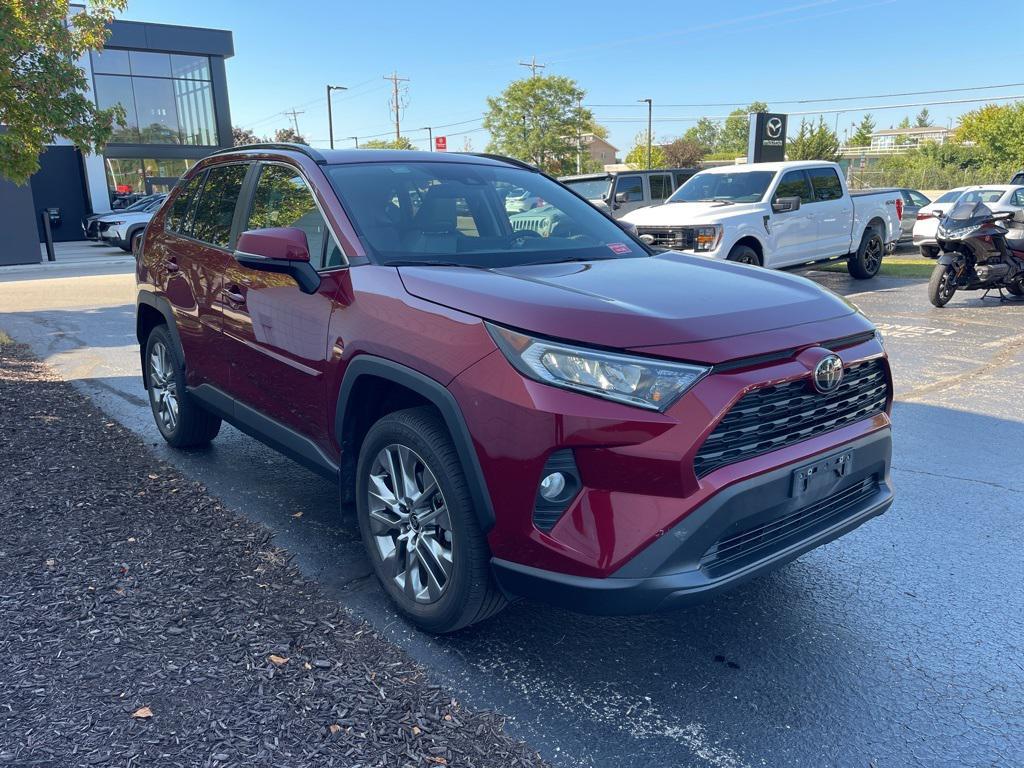 used 2021 Toyota RAV4 car, priced at $29,874