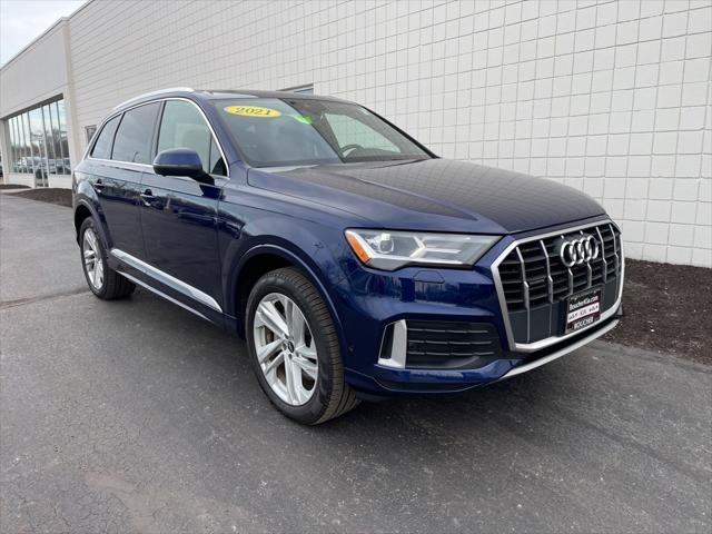 used 2021 Audi Q7 car, priced at $31,632