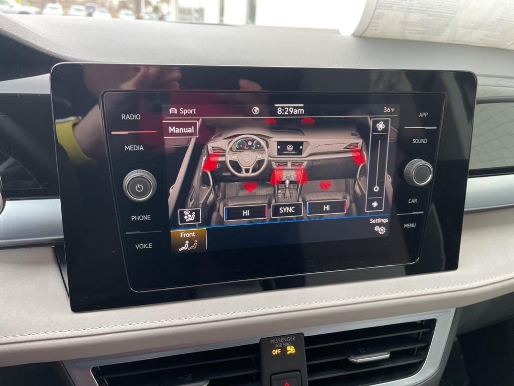 new 2025 Volkswagen Taos car, priced at $31,969