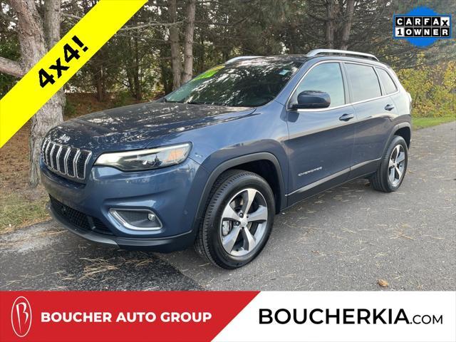 used 2021 Jeep Cherokee car, priced at $25,210