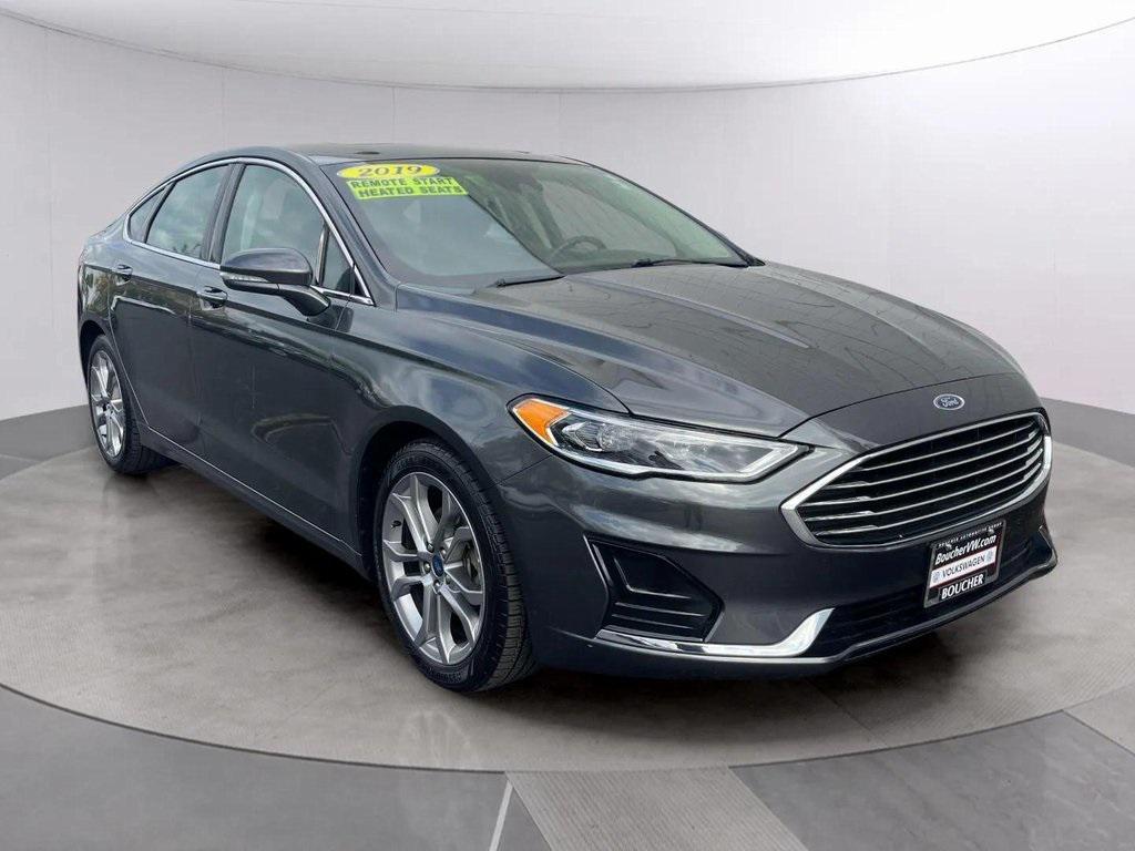 used 2019 Ford Fusion car, priced at $13,674