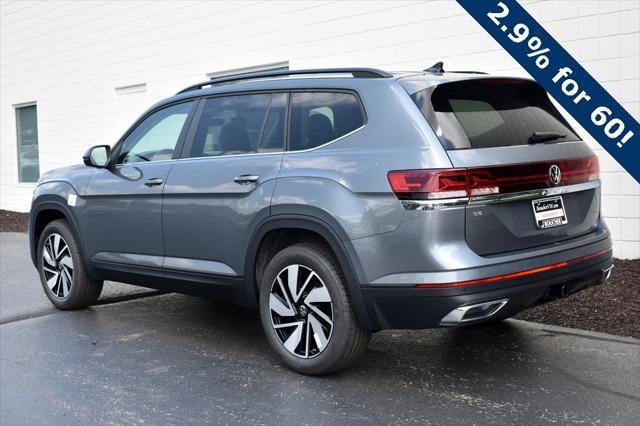 new 2024 Volkswagen Atlas car, priced at $40,928