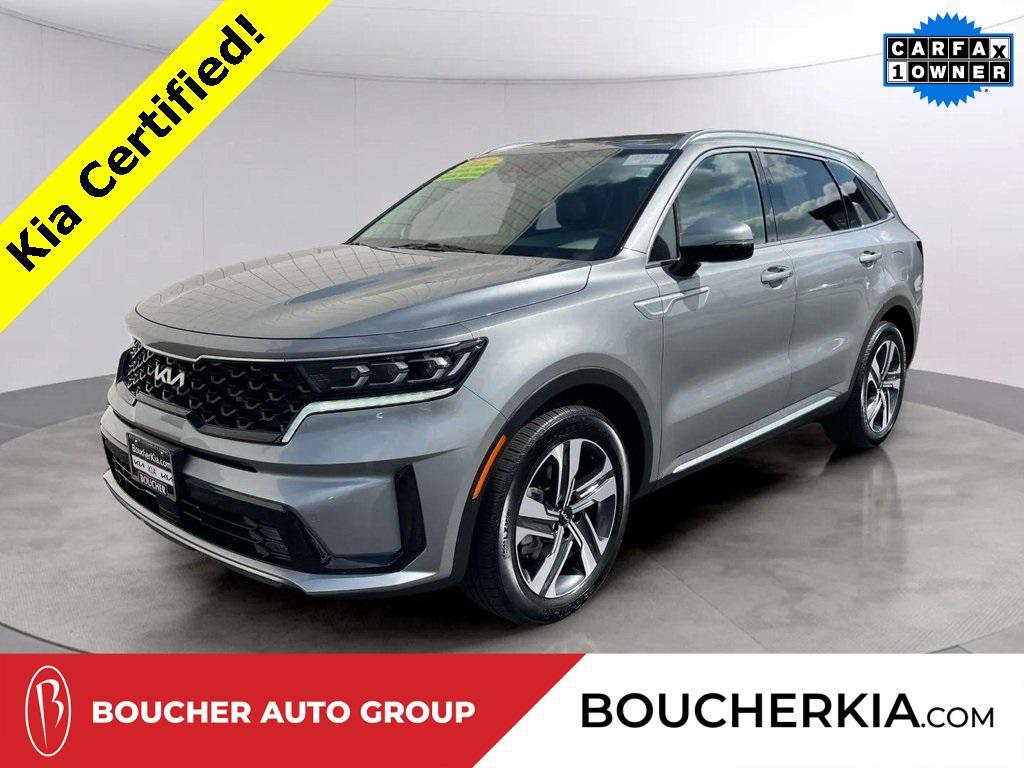 used 2022 Kia Sorento Plug-In Hybrid car, priced at $29,570