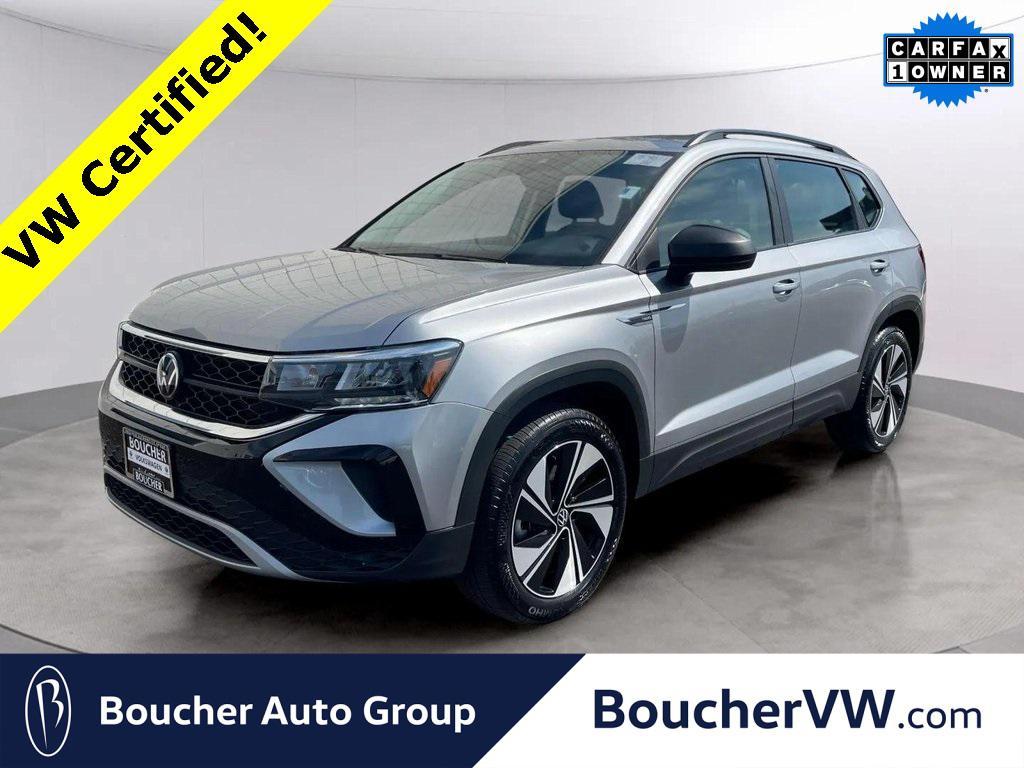used 2023 Volkswagen Taos car, priced at $20,997